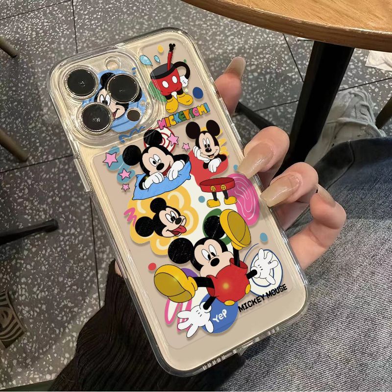 Mickey Mouse for Apple 15 16 Mobile Phone Case 15Pro Max 16Pro Space Shell 11 New 16E Soft