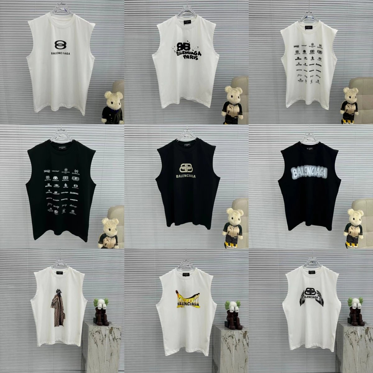 BALENCIAGA Sleeveless Shirts