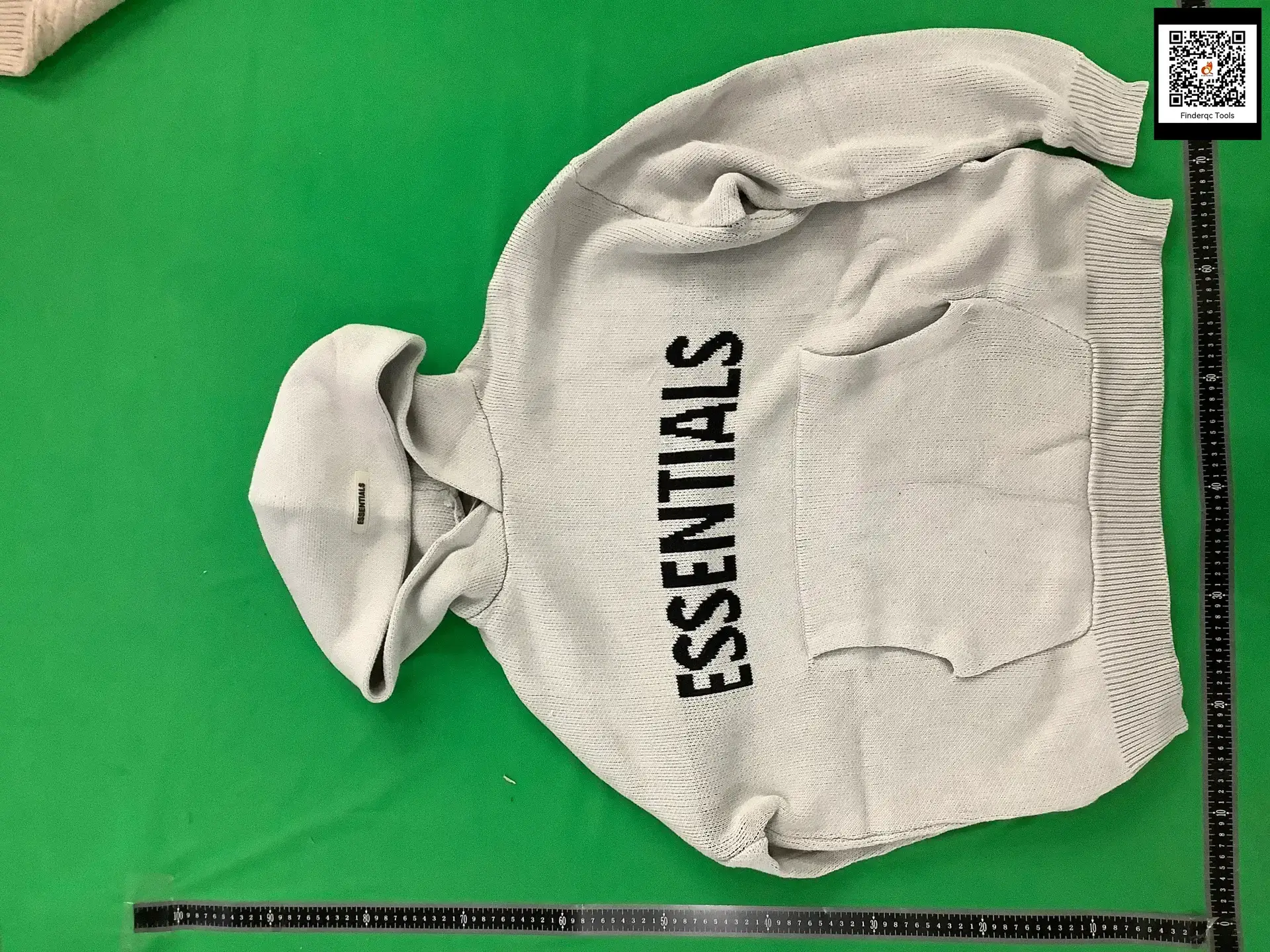 Factory FEAR OF GOD ESSENTIALS Duplex Knitted High Street Letters Hooded Sweater FOG Top Trendy