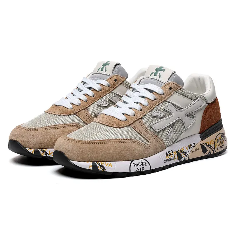 Purmida Men's Shoes Versatile Thick-Soled Breathable Retro Suede Casual Sports Shoes Foreign Trade Couple Models