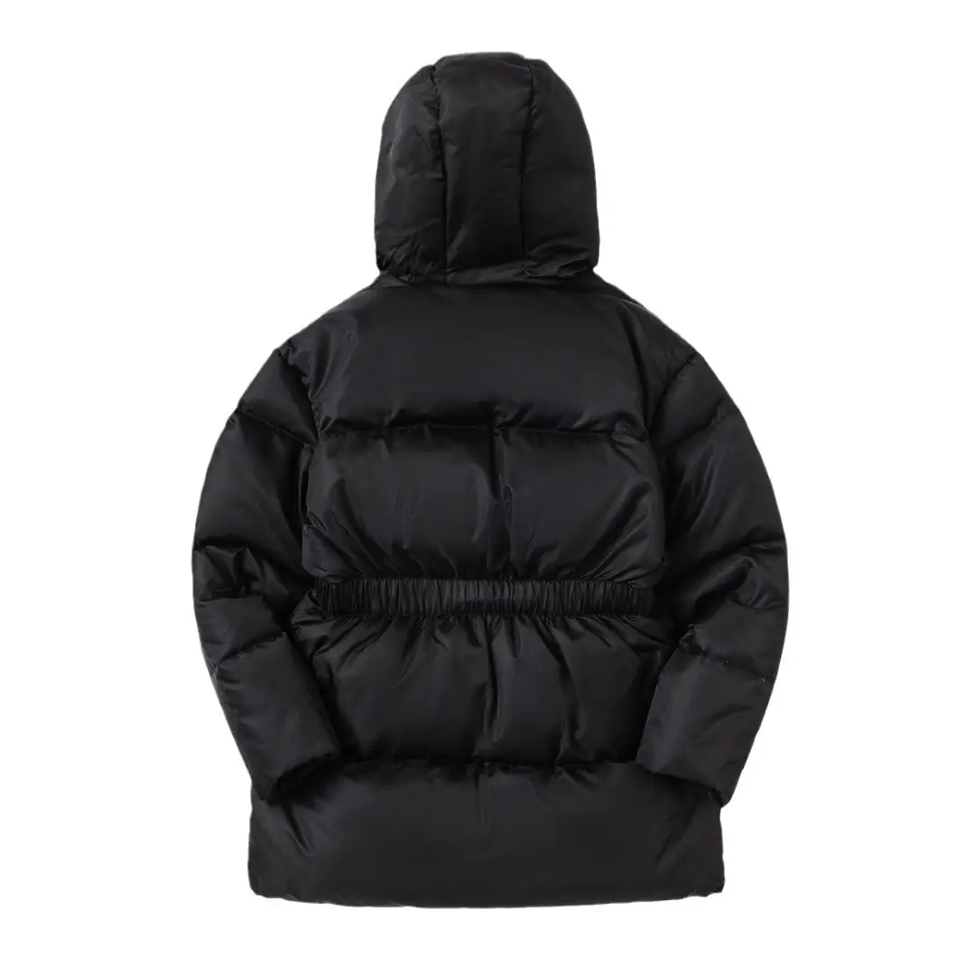 Correct Version in stock high quality P Home 2024 Fall/Winter New Waist Women's Long Sleeve Down Jacket Fashion Joker