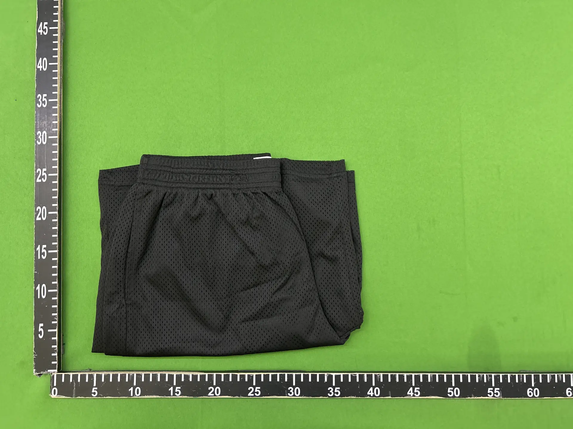 Black Mesh Athletic Shorts