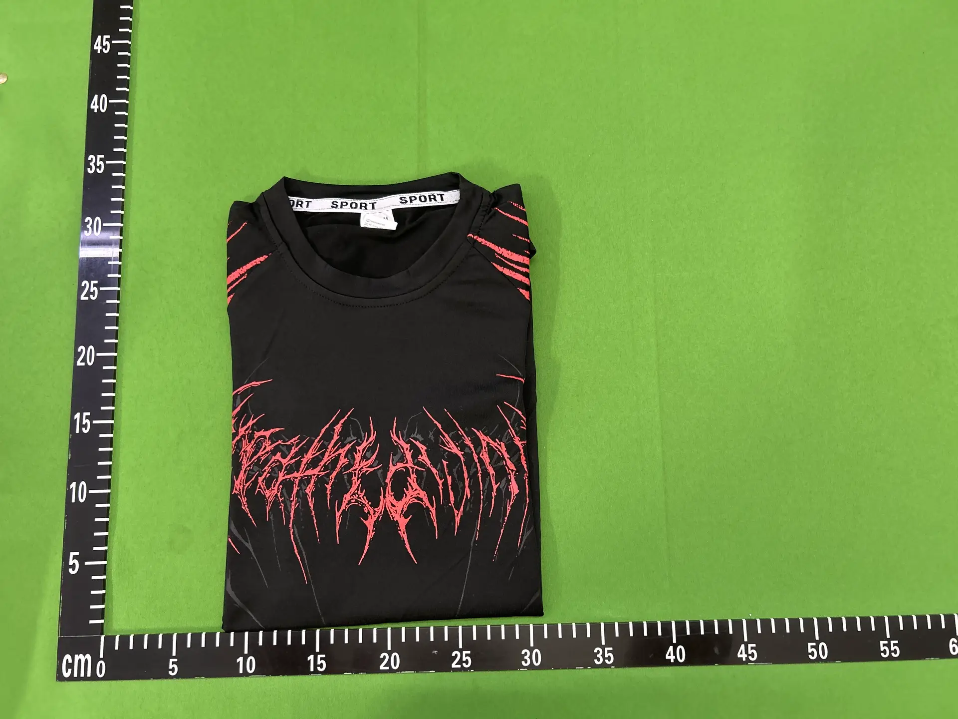 Breathedivinity Quick-Drying High-Elastic T-Shirt American Trendy Skull Print Tight Compression Clothing Training Short-Sleeve