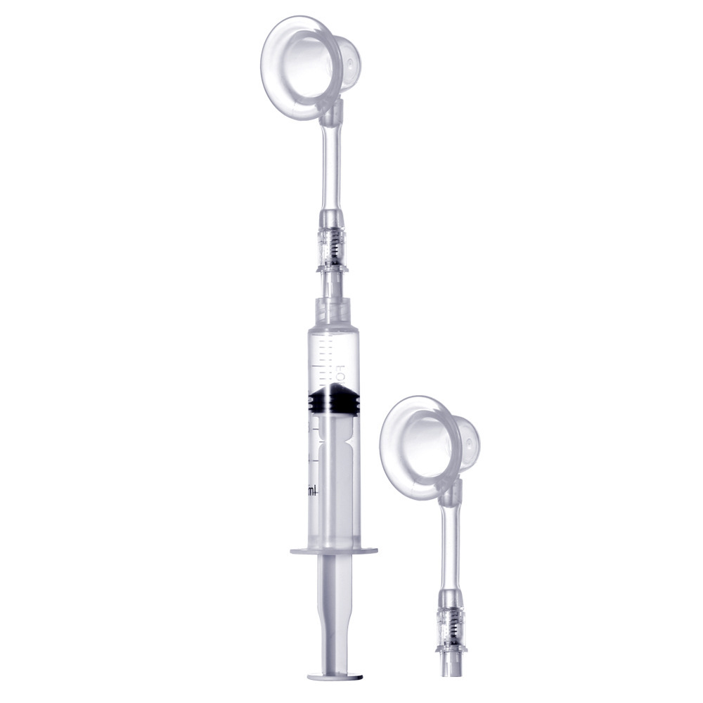 Vacuum Breast Suction Transparent Nipple Indentation Corrector Negative Pressure Stretching Needle Nipple Enlarger Male and Female Sex Toys