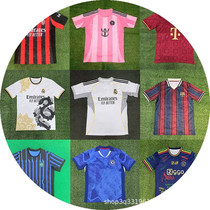 Football Club Jerseys Collection