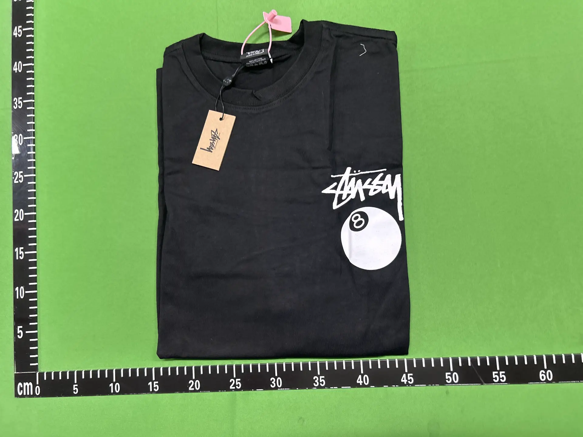 Stussy 8 Ball Short Sleeve T-Shirt Black
