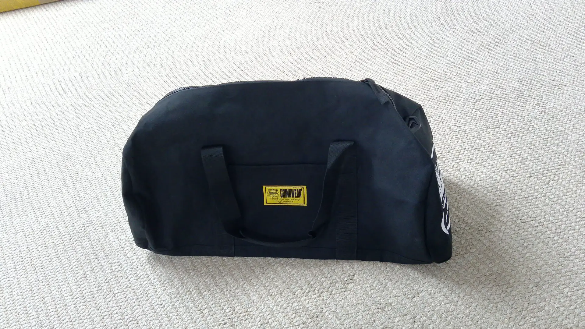 Grindwear Black Duffel Bag