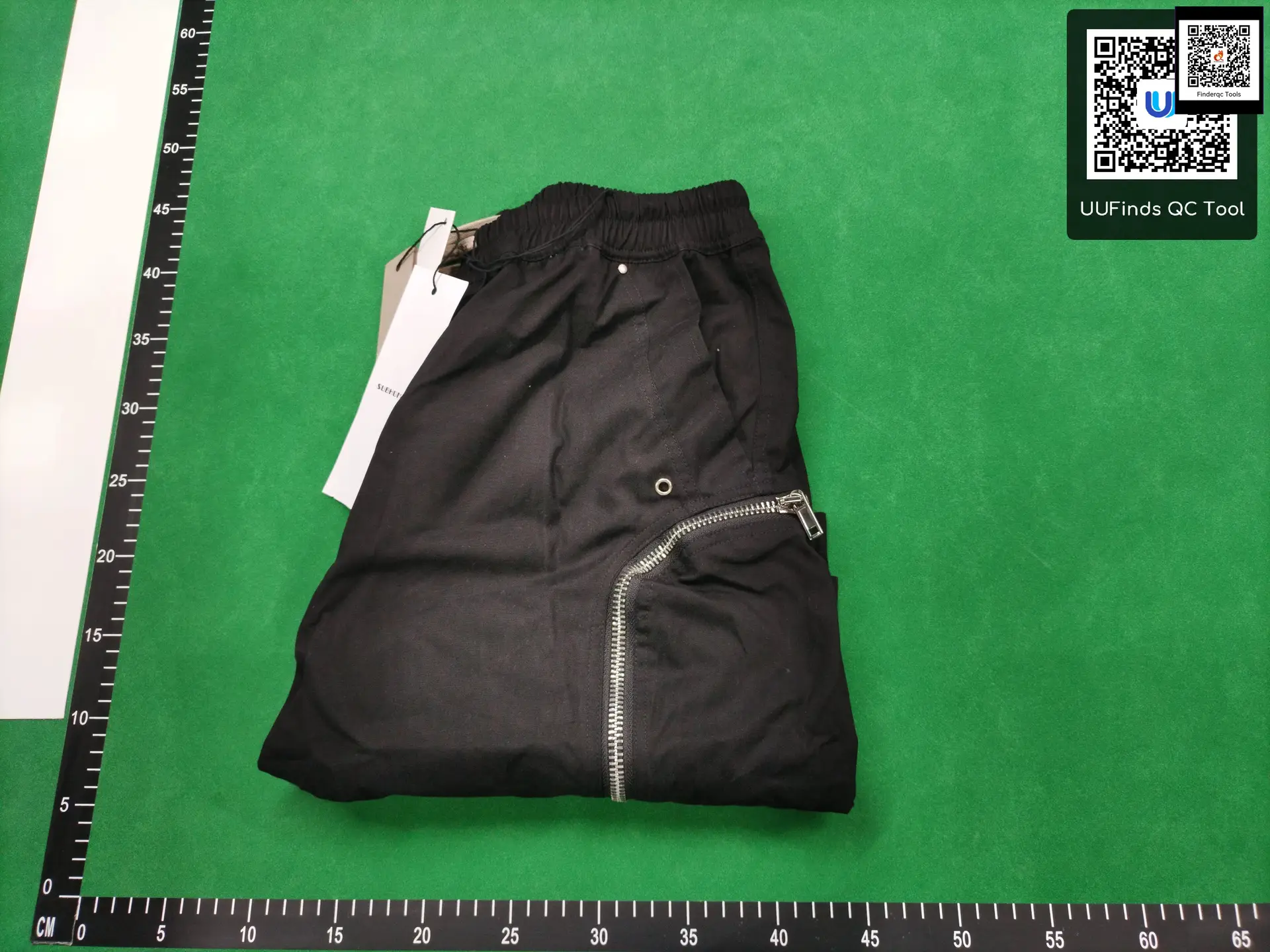 Dark Pioneer R Style Large Flap Pocket pants Zipper Design Regular Size Men parka Five-Point Pants Mid-Pants shorts