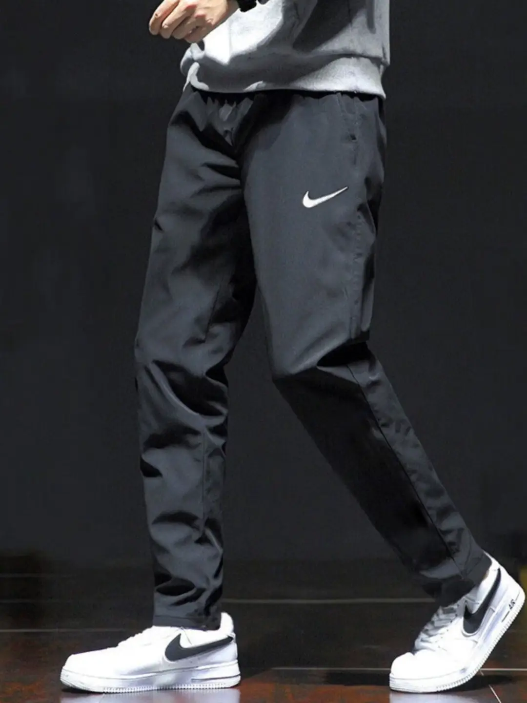 Nike pants men's summer running casual woven thin pants loose straight pants quick drying sports pants