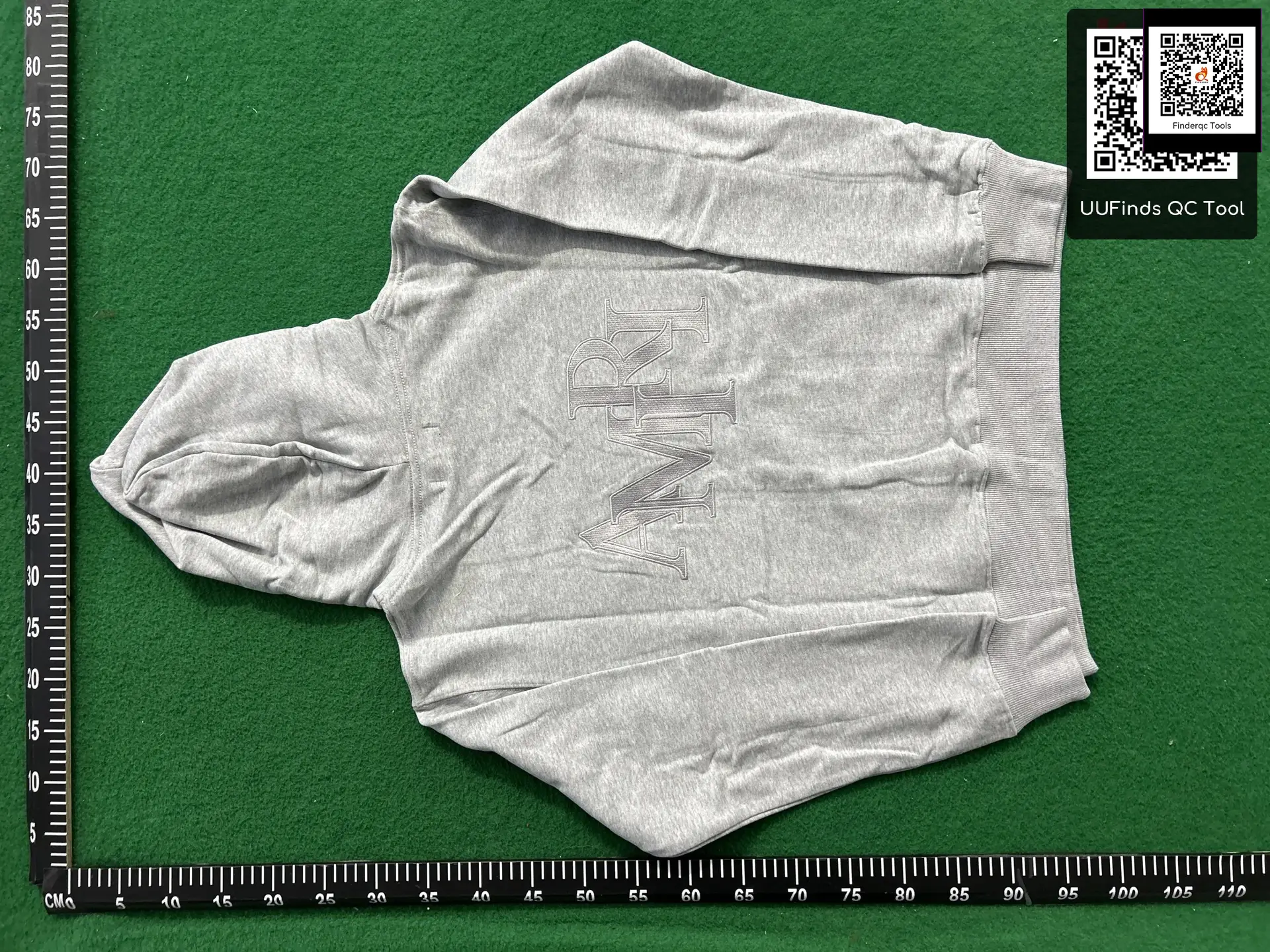 AMIRI Grey Hoodie