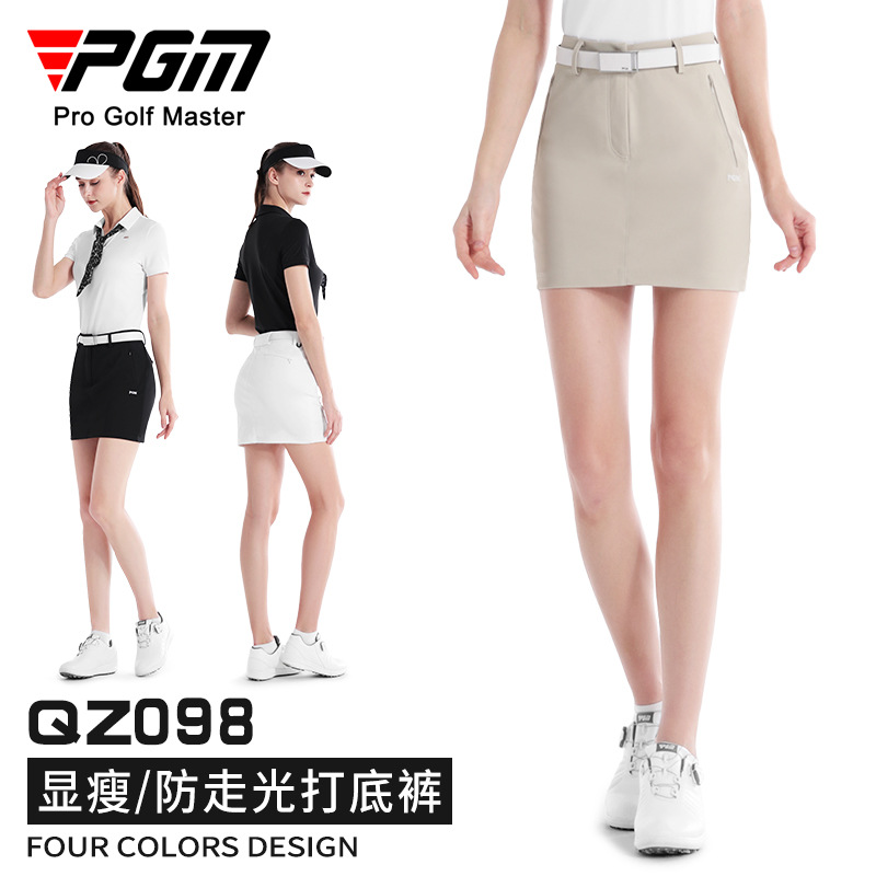 Pgm Golf Women's Skirt Summer Hip-Covering Short Skirt Sports Slimming Look Hip-Covering Skirt Type Skirt Factory Direct Sale