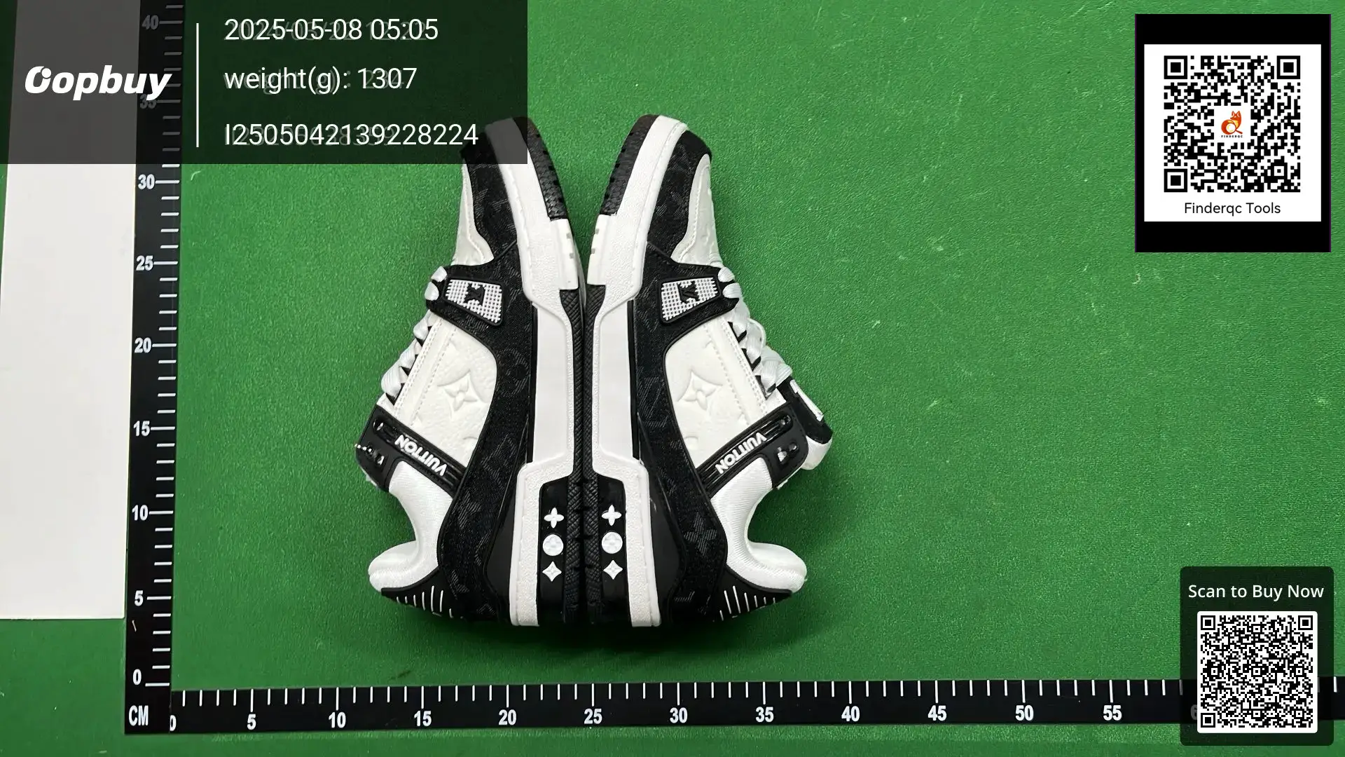 Louis Vuitton sneakers white black