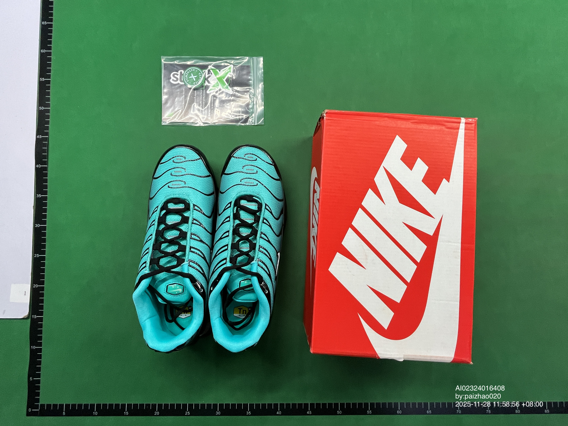 Nike Air Max Plus TN SE Men's Running Shoes Teal Black QC