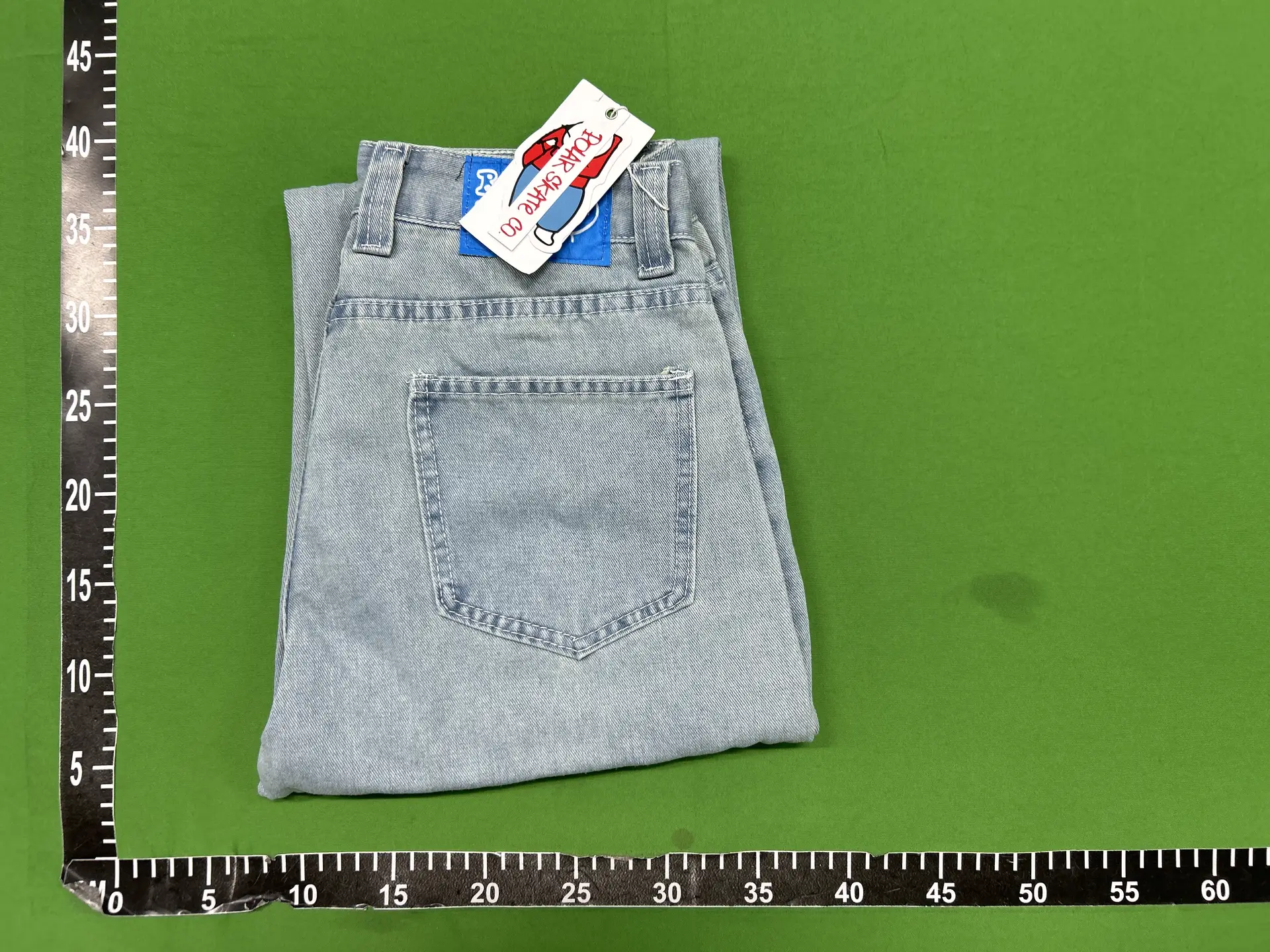 Polar Skate Co. Baggy Jeans Light Blue