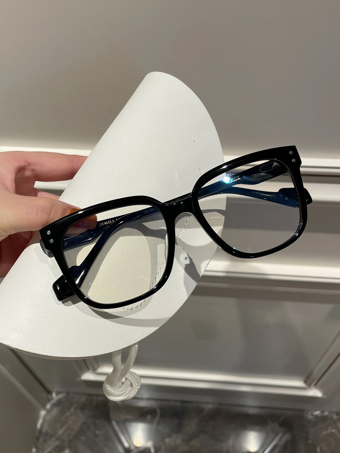 【原单】GM-DION新款眼镜黑框眼镜素颜镜近视眼镜眼镜框眼镜架 过敏人士必备