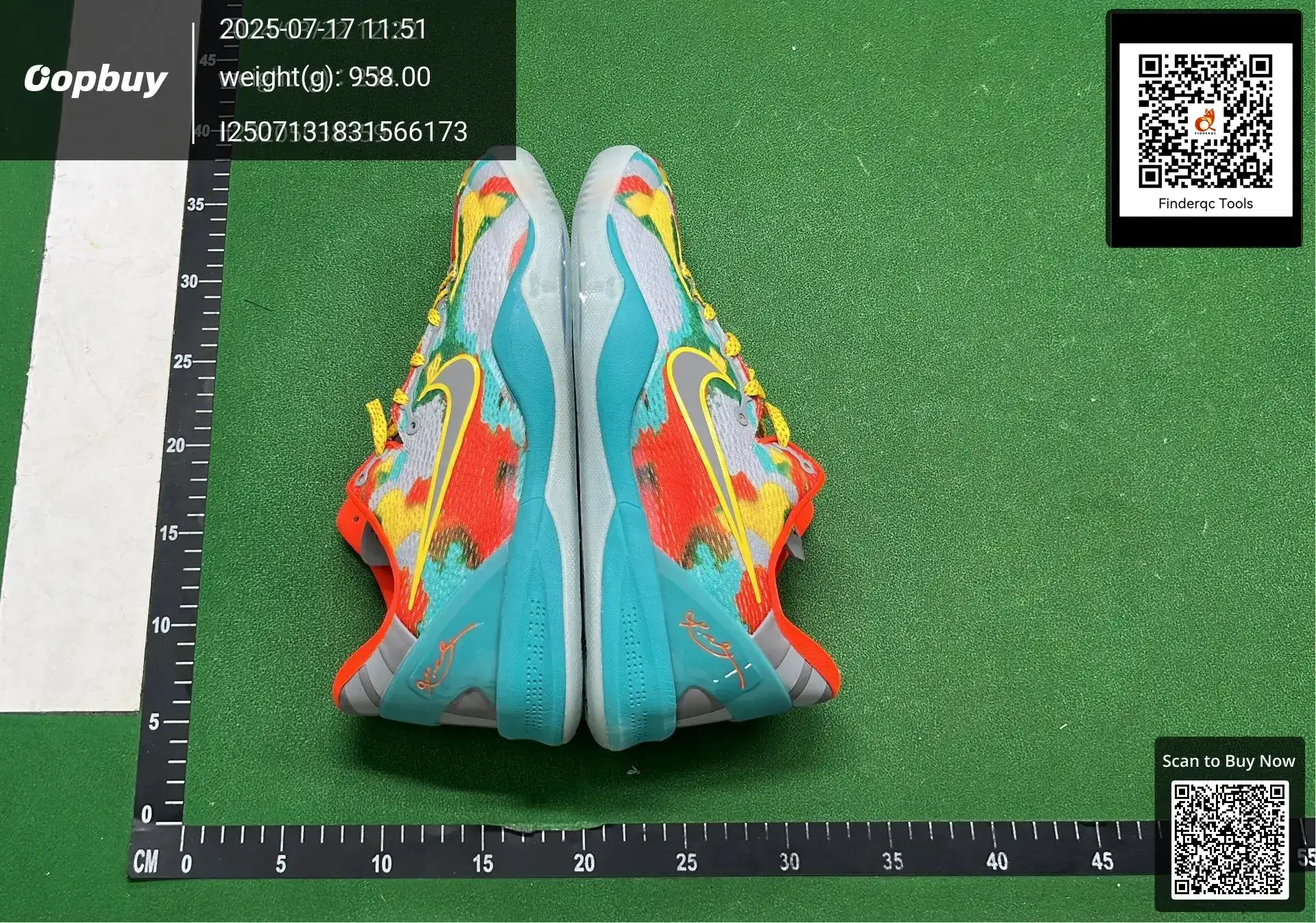 Putian Correct Version Marked Kobe Bryant 8 Men's and Women's Basketball Shoes Multicolor Optional FQ3548-001