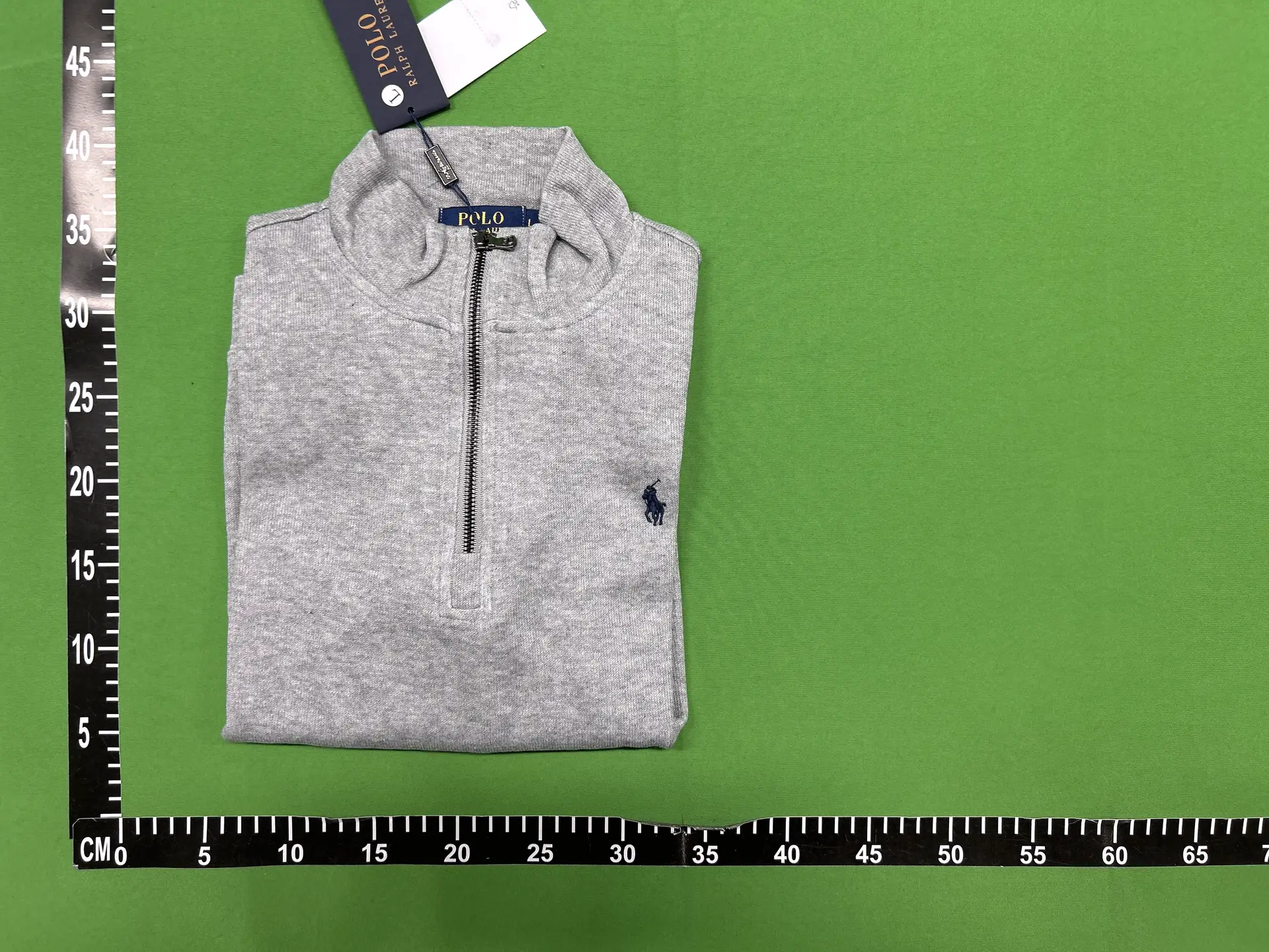 Polo Ralph Lauren Half Zip Sweatshirt Grey