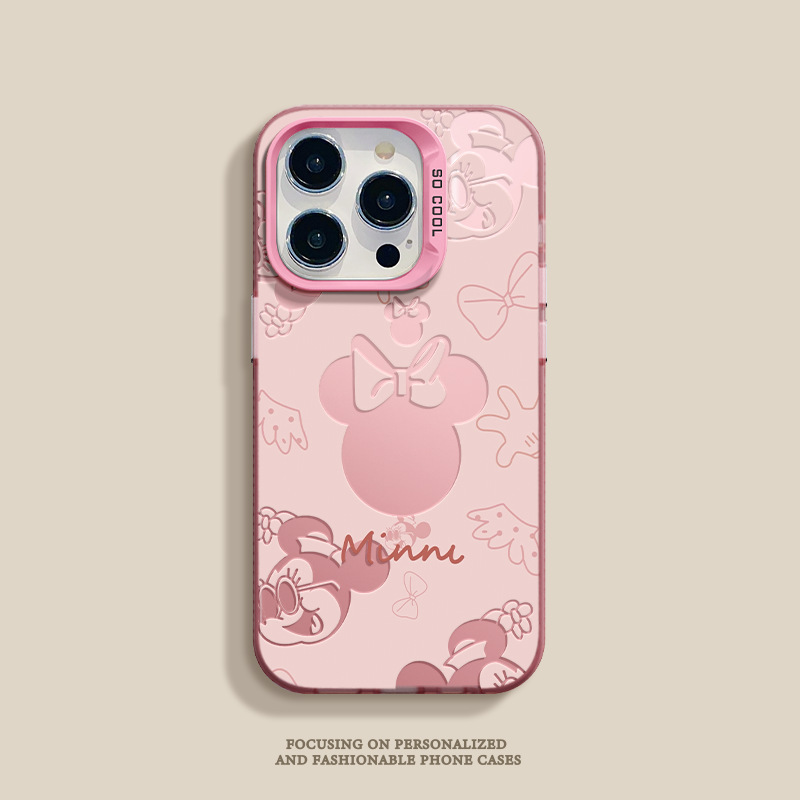 Suitable for Apple 17 Pro Max Phone Case, Cartoon iPhone 16, Colorful Silver 15, Cute 14, Classic 13m, Cool 12