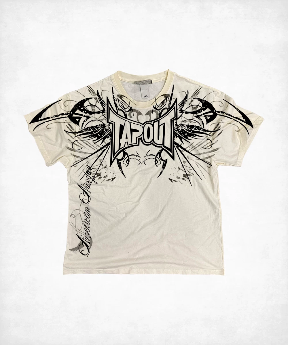 Tapout American Street Style Affliction Easyriders Rare Vintage Short-Sleeve T-Shirt