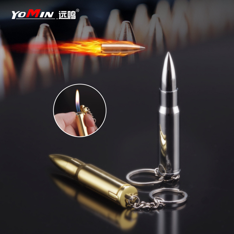 Cross-Border Popular Bullet Lighter, Creative High-End Lighter, Internet Celebrity Hot Item, Trendy and Unique Lighter, New Model