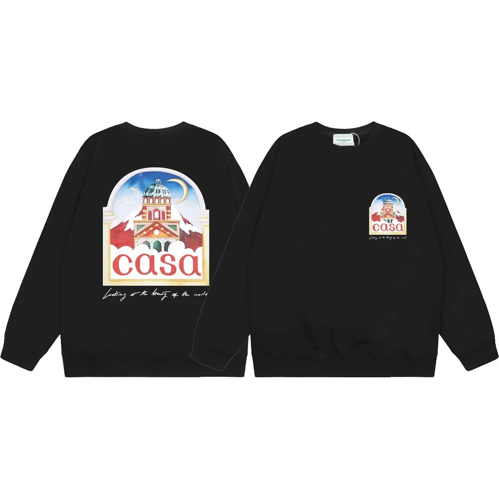 Casablanca crewneck sweatshirt QC photo from WEIDIAN on Qualit.ly