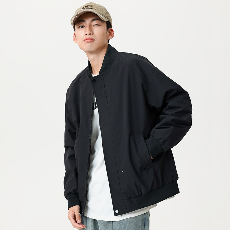 Men's Baseball Jacket Casual Outerwear 2026 Spring New Style Cool Trendy Brand Loose Flight Worker Jacket