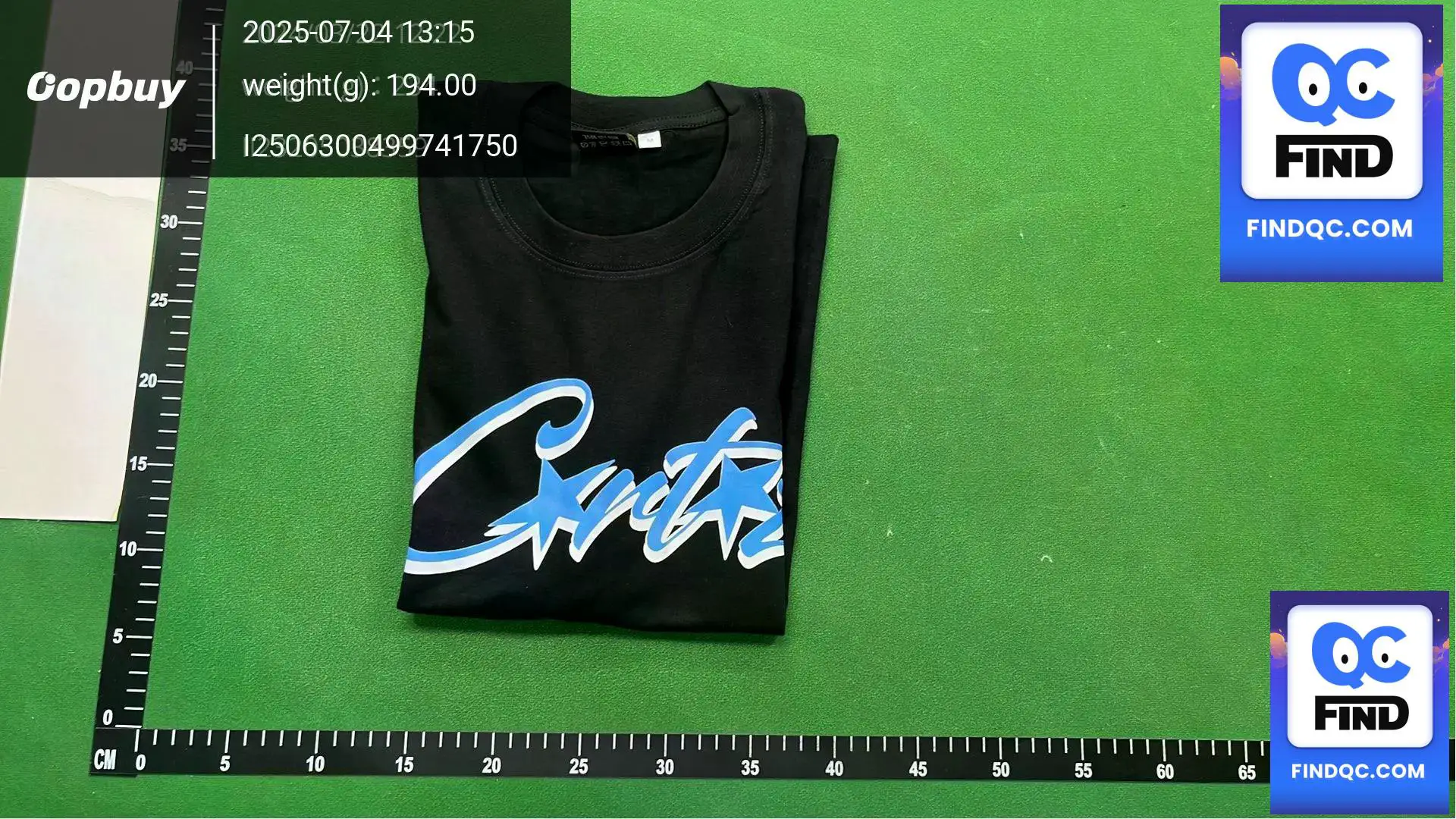Corteiz Allstarz Tee Devil's Island Gradient 3D Colorful Logo T-Shirt Short-Sleeved Summer Top ins