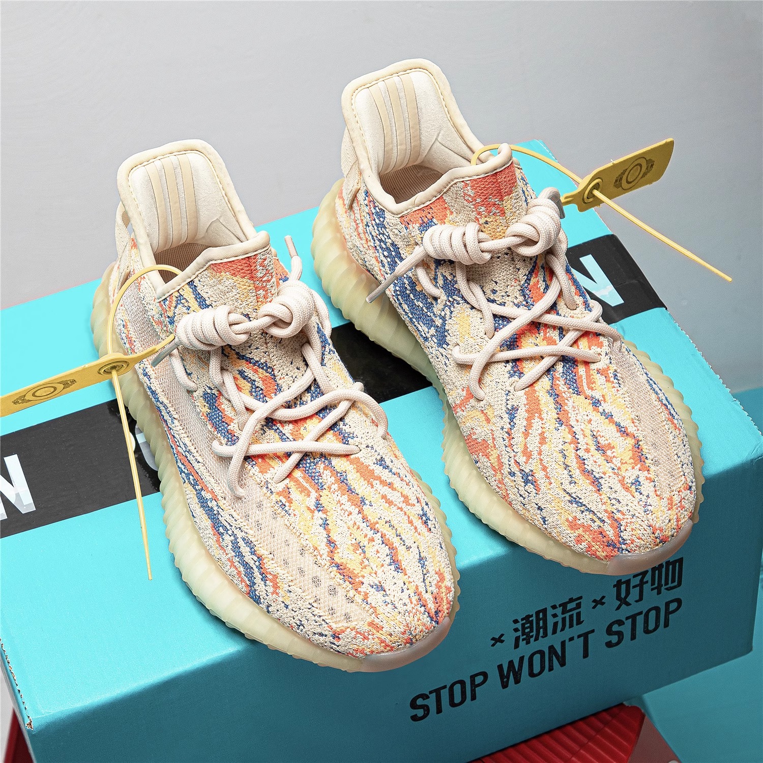 Putian Soft Breathable Coconut Shoes Men's Model 350 Starry Sky Pure Source Sports Running Shoes Yeezy Sneakers