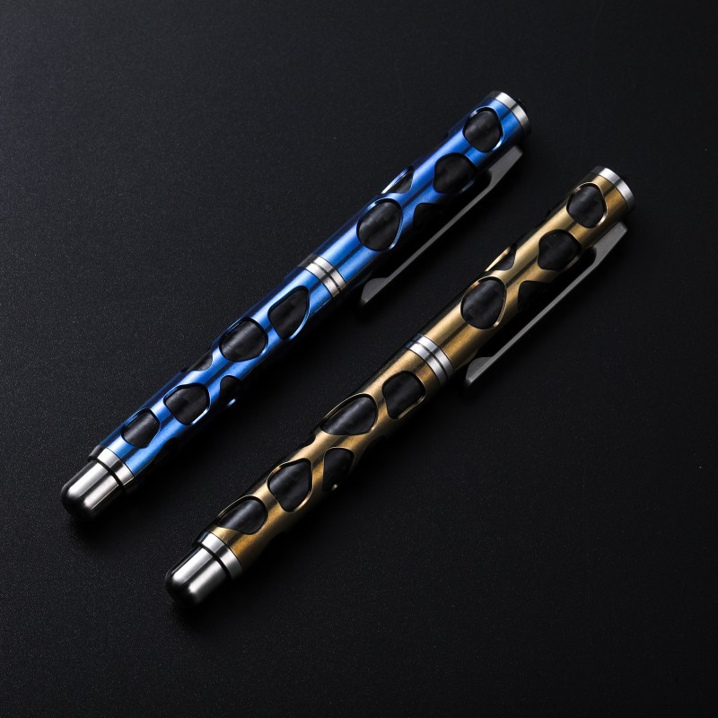 Titanium Alloy Multifunctional Self-Defense Tactical Pen Self-Defense Broken Window Cone Edc Outdoor Survival Pen Portable