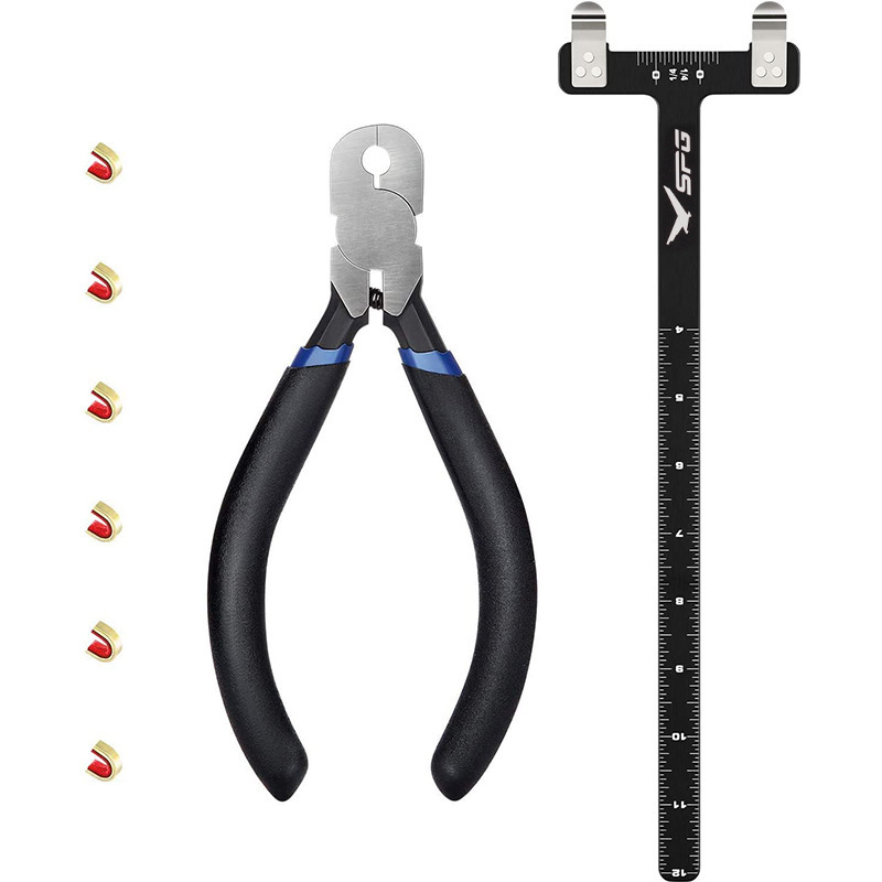 Bow adjustment tool suit T ruler copper buckle pliers composite pulley bow archery shooting equipment accessories factory in stock wholesale