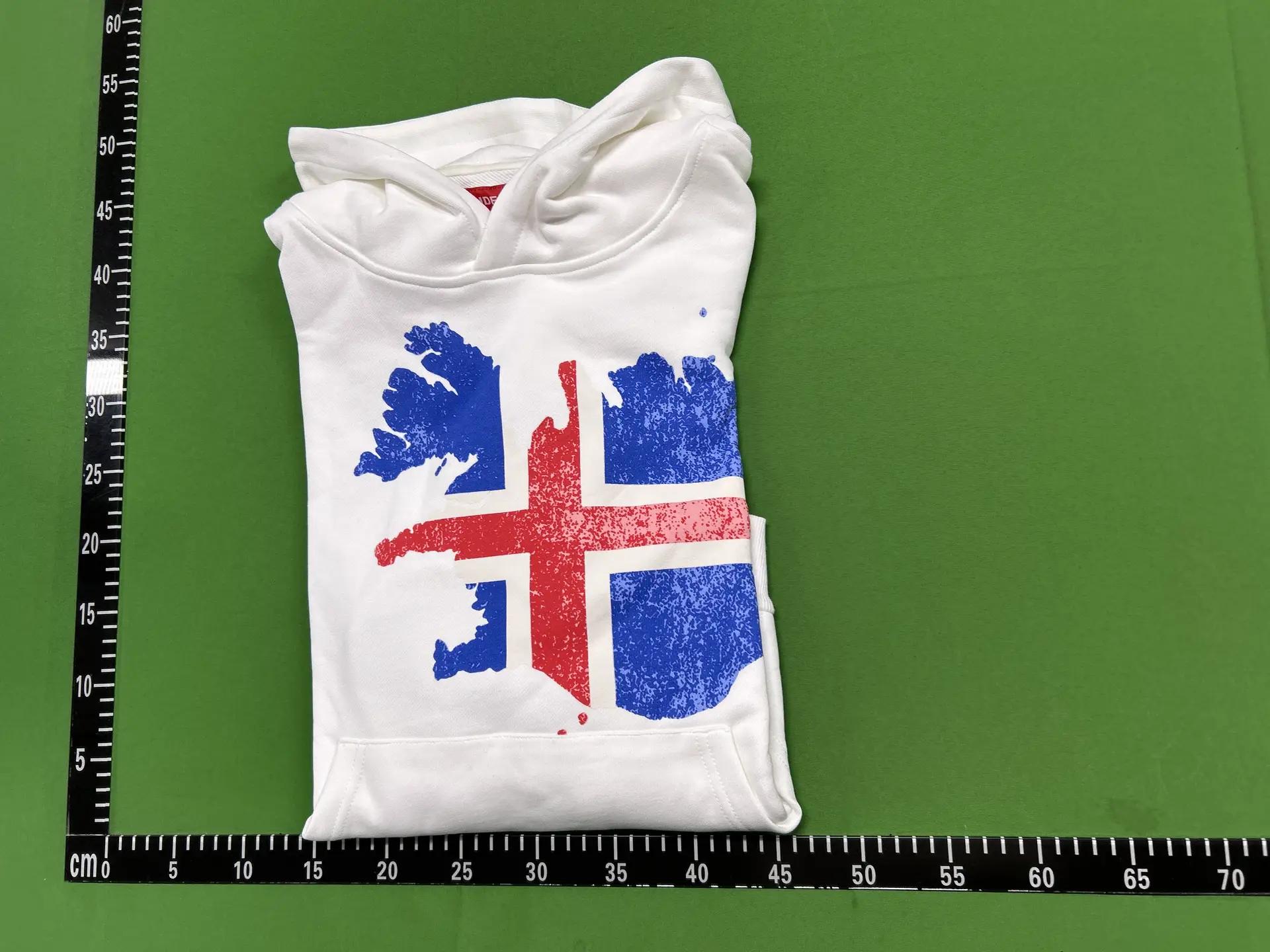 Iceland Map Flag Hoodie