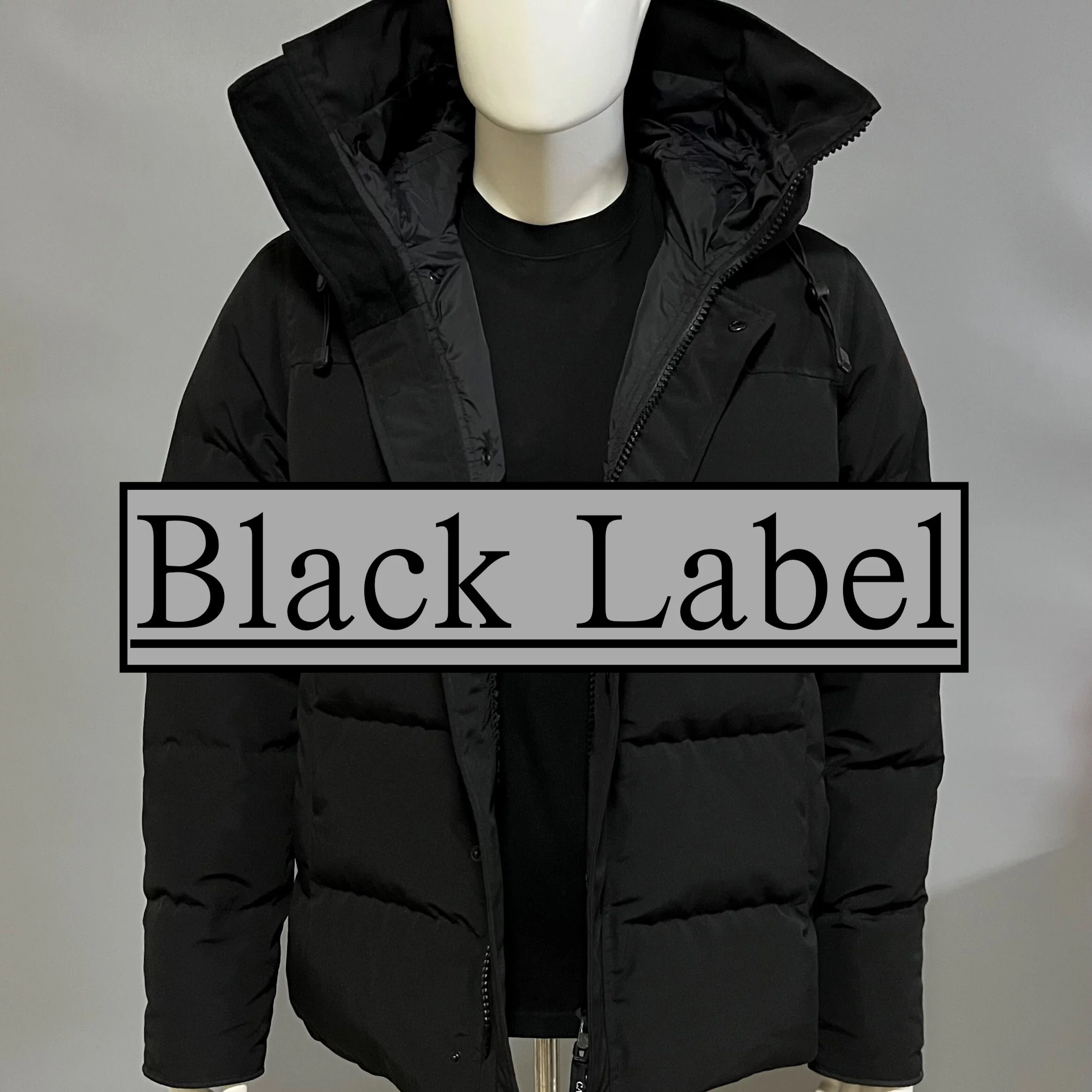 Black Label ml Parka Jacket Milan Coat