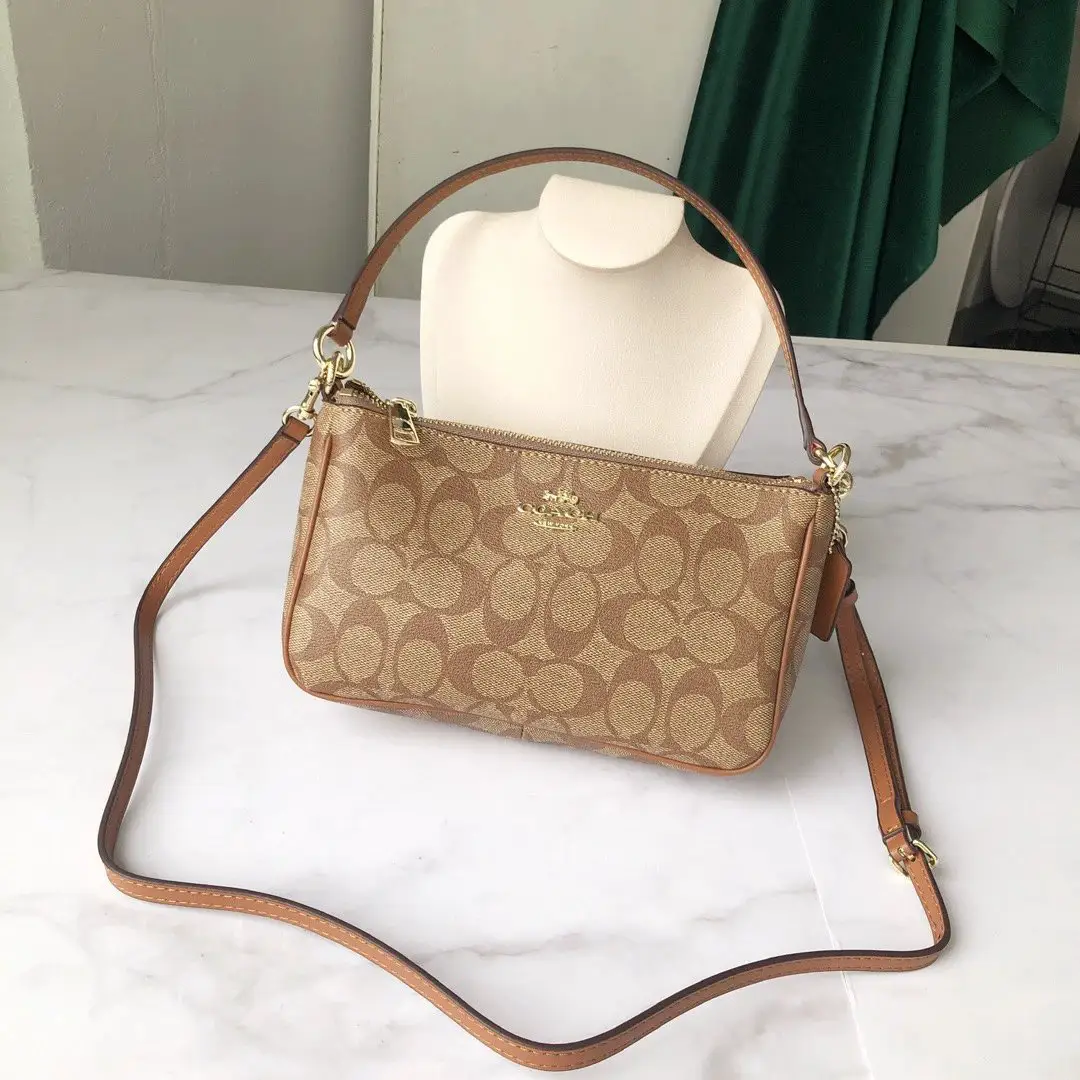 Shoulder Bag Crossbody Bag New Small Shoulder Bag 58321 - Double Long Adjustable Detachable Straps Lightweight Travel Classic Pattern