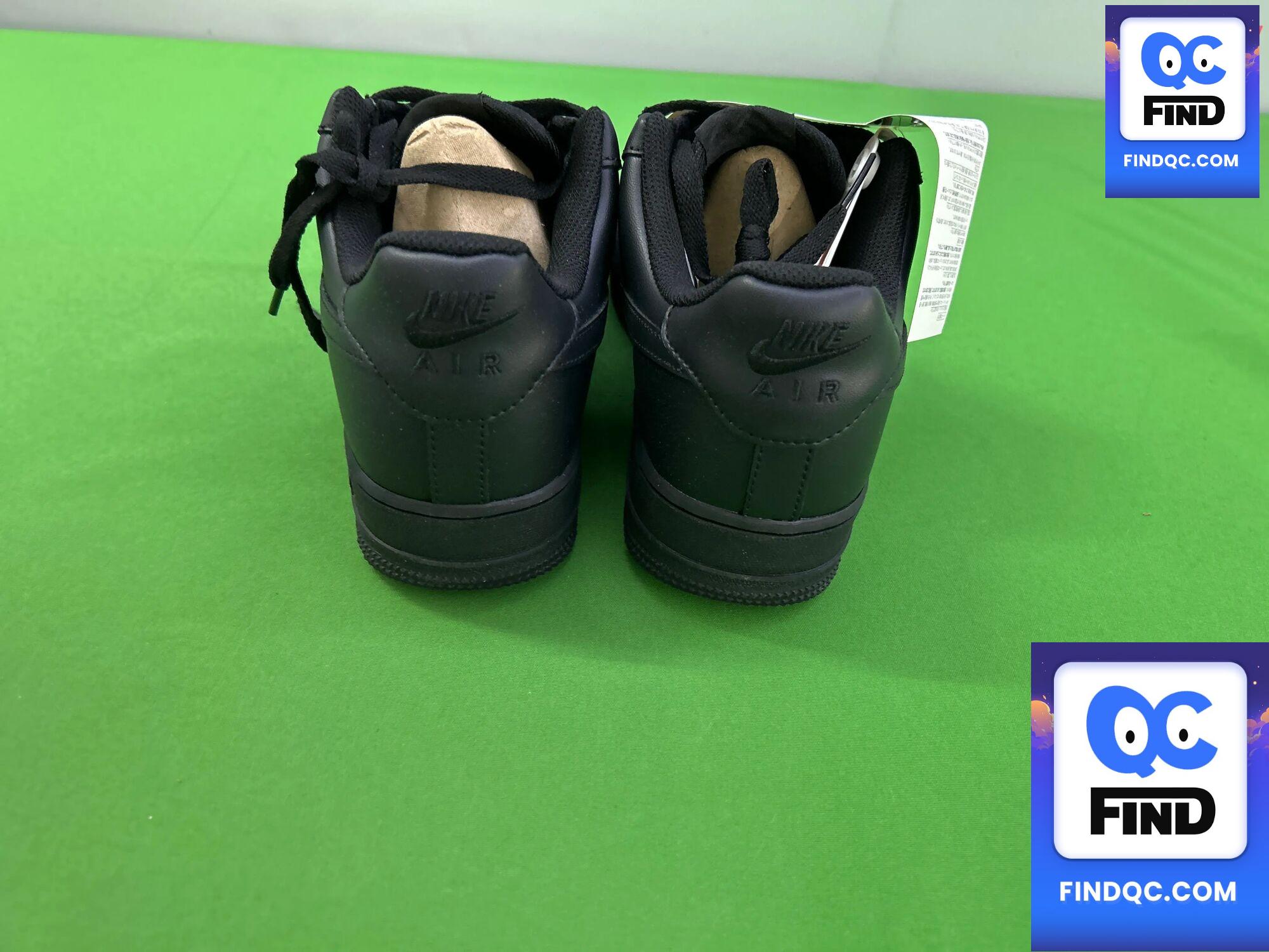 Nike Air Force 1 '07 Black — QC-foto 2