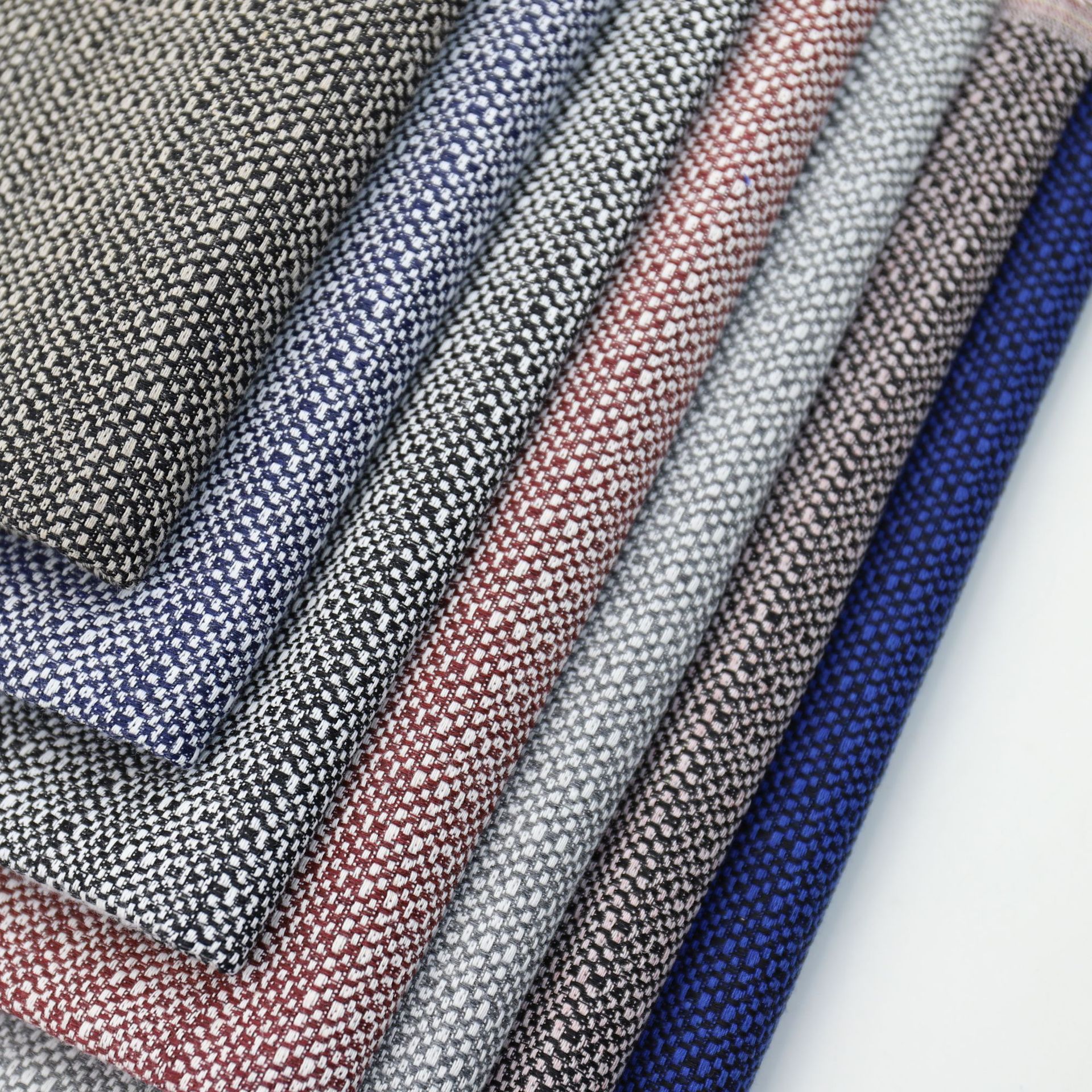 Polyester Cotton Linen Yarn-dyed Fabric Spring and Summer Shirt Trousers Casual Coat Luggage Shoes Cushion Pet Nest Decorative Fabric