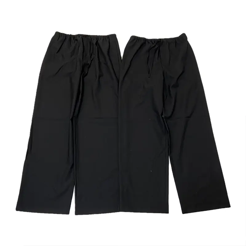 Distinctive Currency Row Style 25Ss Donatello 100% Wool Drawstring Casual Pants Loose Straight-Leg Dress Pants