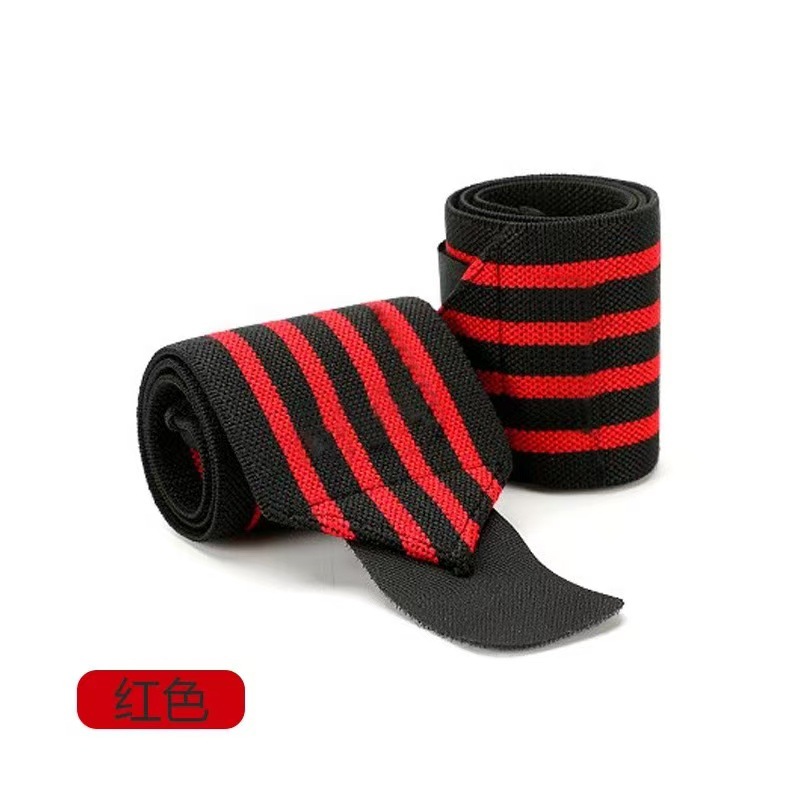Wristband Fitness Sports Wrap Bandage Adjustable Strap Wrist Sprain Men's and Women's Strength Training Weightlifting Pressurized Deadlift