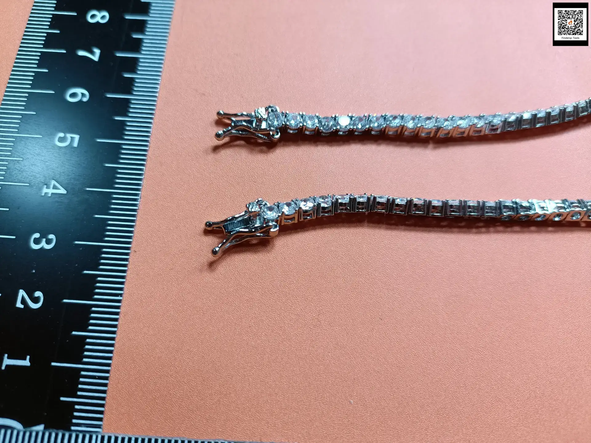 European and American Style Distinctive Zircon Tennis Chain Necklace Men's Hip-Hop All-Match High-Level Jewelry Necklace TennisChain