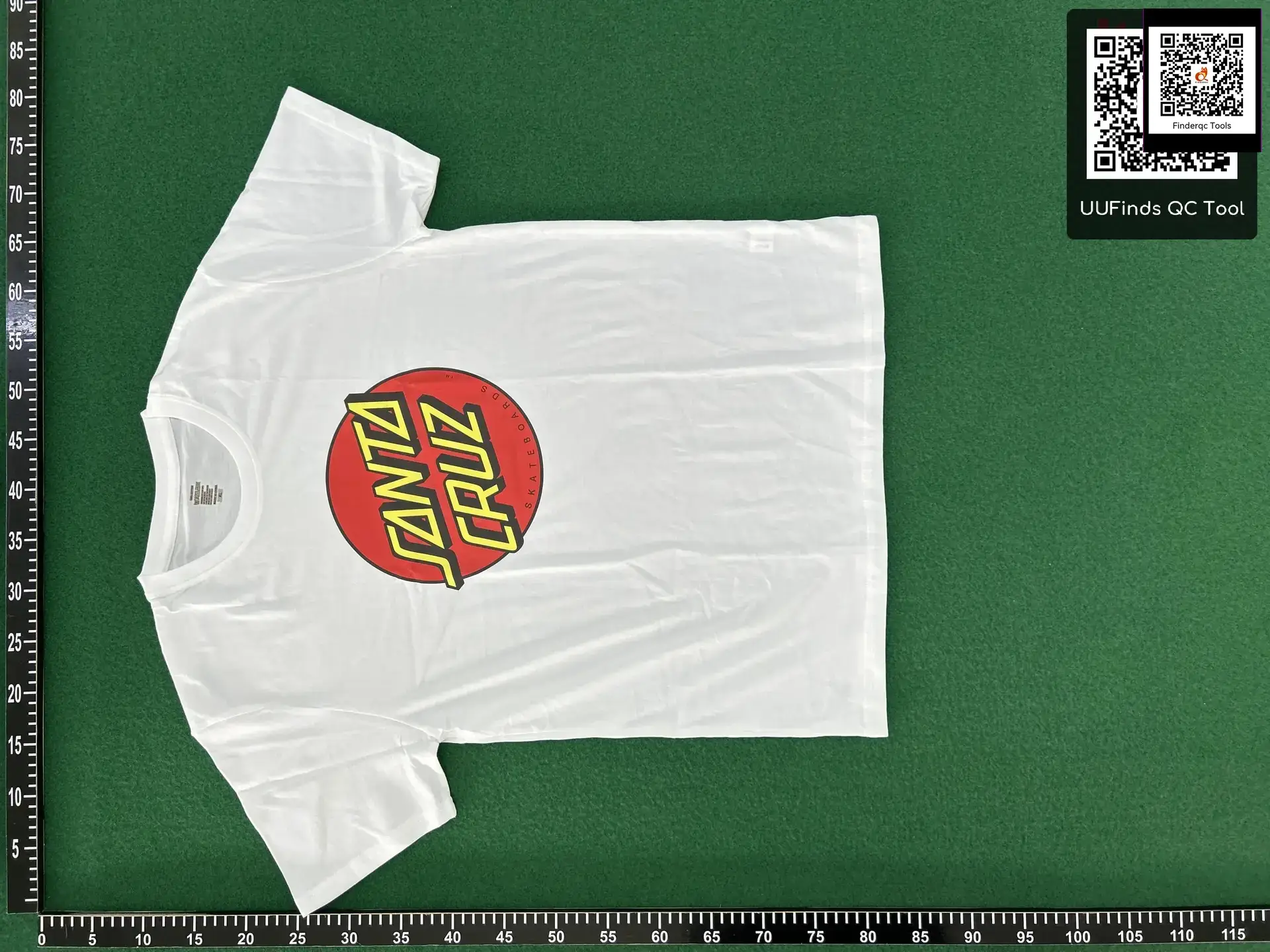 Santa Cruz Classic Dot T-Shirt White