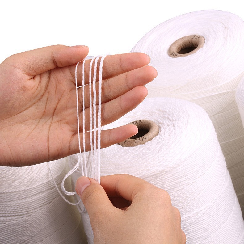 04 Sausage Hanging Sausage Bundled Pig's Trotters Rope Archive Bag Rope Large Chemical Fiber Cotton Thread Rice Dumpling Rope 123mm Cotton Rope