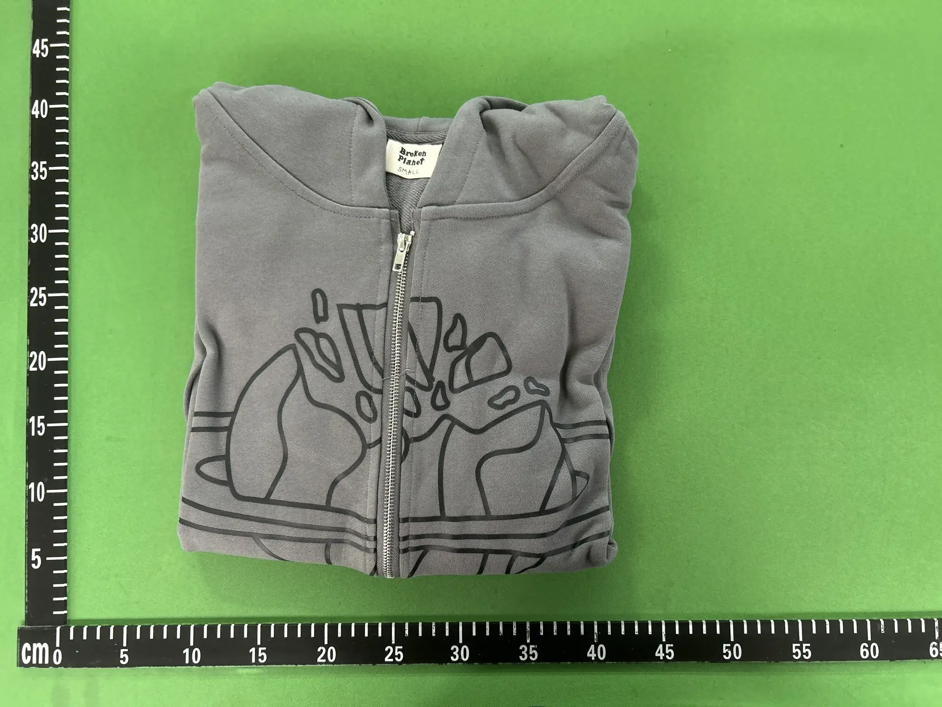 BP012 Splicing Planet Zipper - Black Print