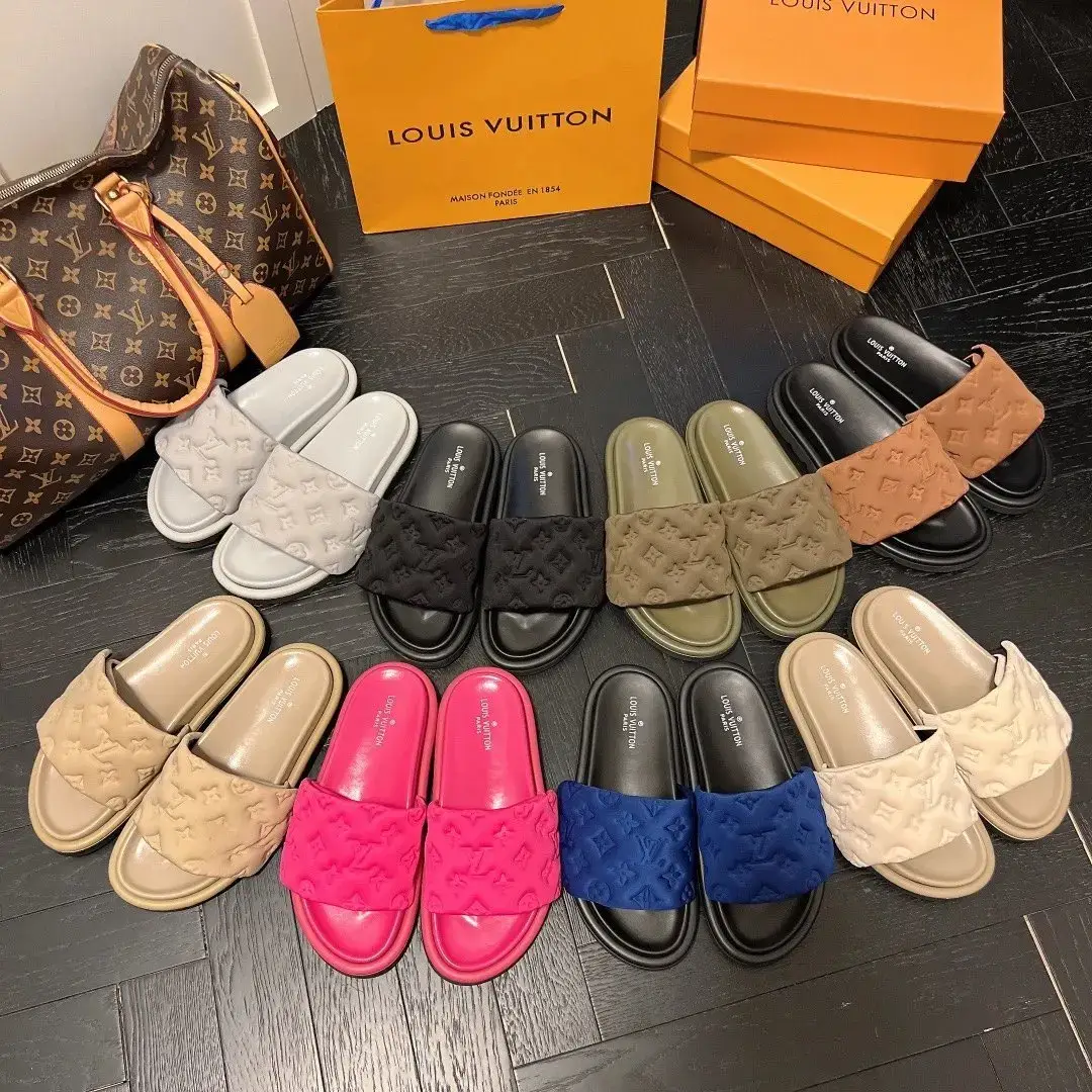 Louis Vuitton Monogram Slides