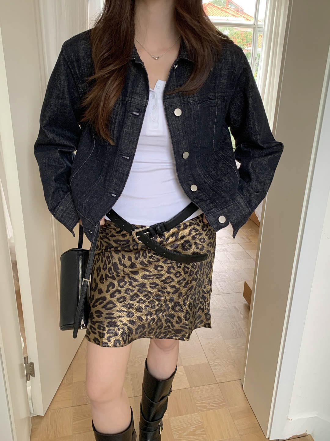 Gagd Cool and Stylish Short Tencel Denim Jacket for Women 26 Spring Vintage Original Color Slim Fit Denim Top