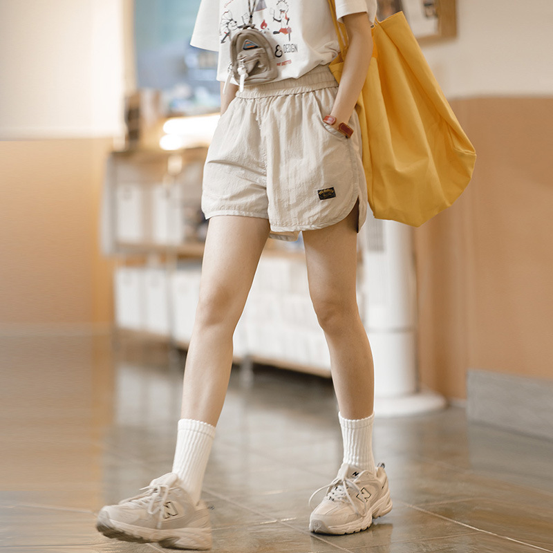 Madden American Casual Sports Shorts Running Fitness Tight Pants Loose Outer Wear Hot Pants Home Pajama Pants Summer Thin Women
