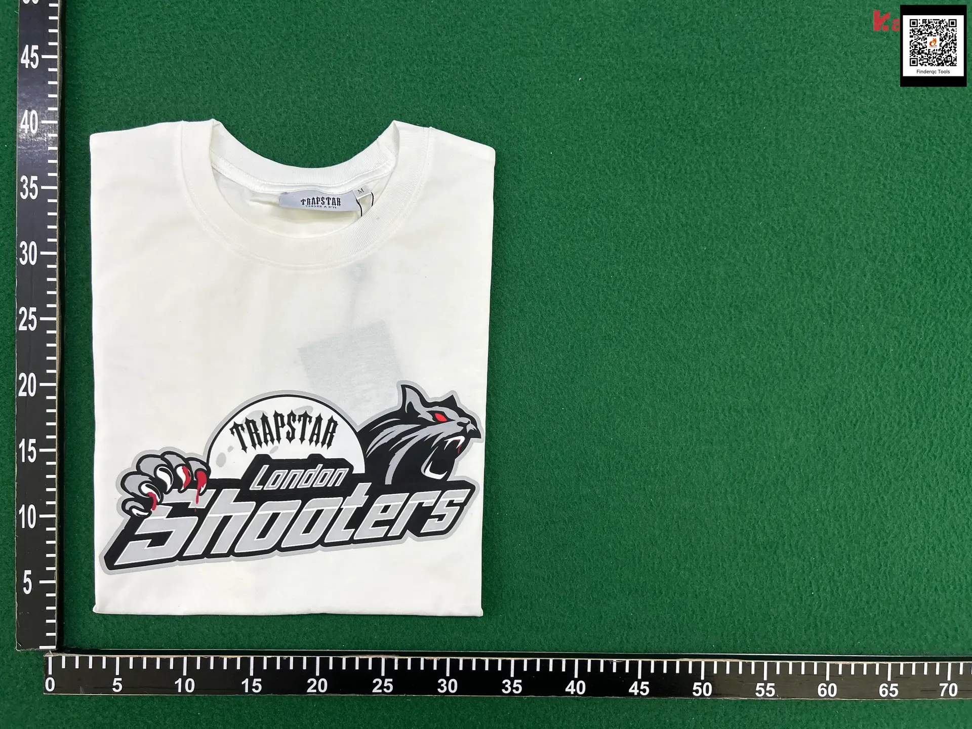 Trapstar Niche style American High Street Fashion Brand Hip Hop Summer letter Print Loose Heavy weight pure cotton Short Sleeve T-Shirt