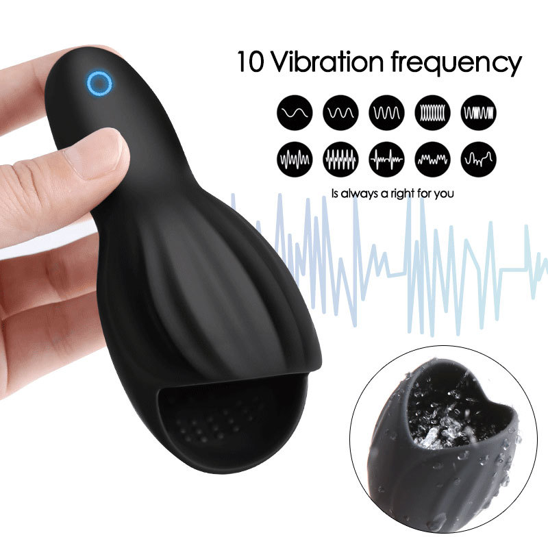 Male Ghost Head Trainer Fleshy Penis Vibration Massager Male Enhanced Sexual Ability Masturbation Delay Airplane Cup