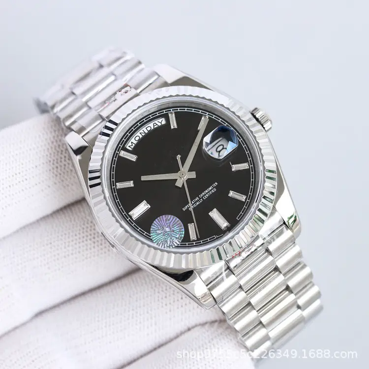 Automatic Matchanical Watch Lao's Log Strip Nail Double Calendar Automatic Mechanical Watch