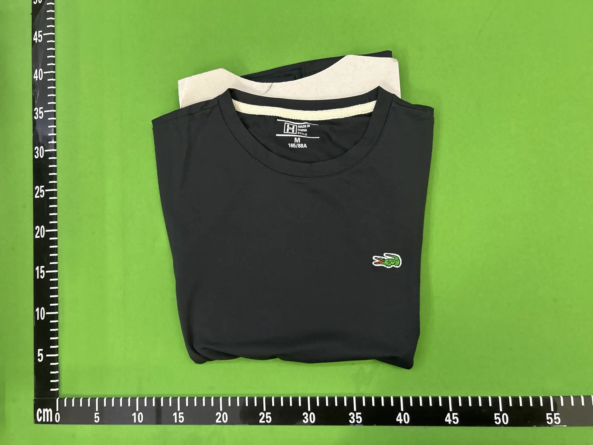 Lacoste Black Crewneck T-Shirt
