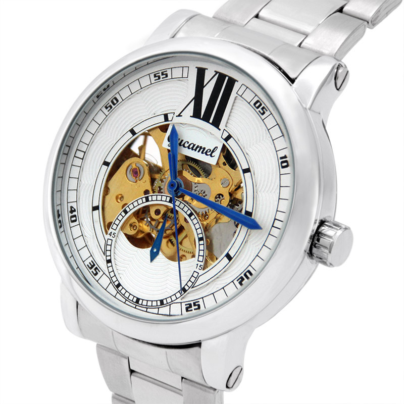 Ancient camel automatic watch mechanical watch men's watch automatic hollow through bottom mechanical watch men's foreign trade watch wholesale