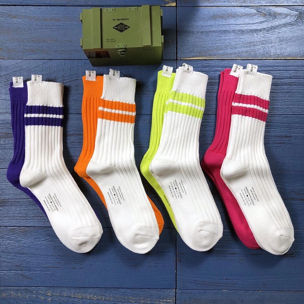 特价新品Madness余文乐MDNS 19AW秋冬针织袜长筒袜棉袜袜子 QC-Foto von WEIDIAN auf Qualit.ly